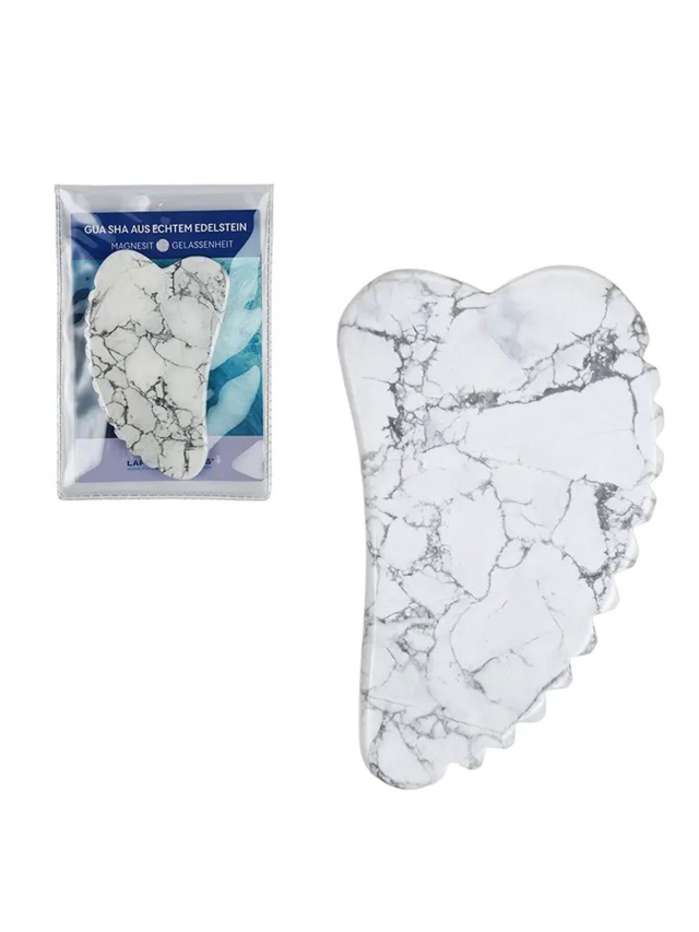 Gua Sha Magnesit mit Zähnchen