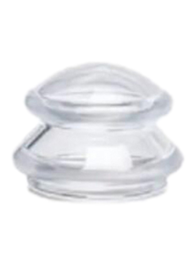 1 Stück Schröpfkopf aus Gummi ca. 3cm, Transparent