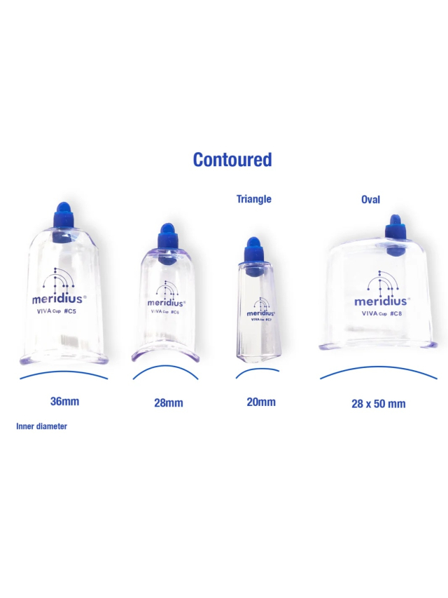 Meridius VIVA Schröpfglas Contoured 28mm C6