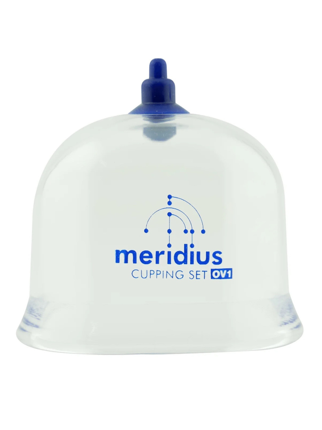 OV1 Nr. 7 mit ca. 7,2x5,4x7 cm, Meridius Schröpfglas