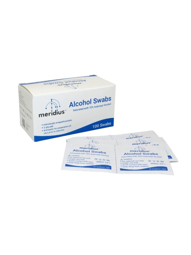 Alcopads meridius , 100 Stück Alko Swabs