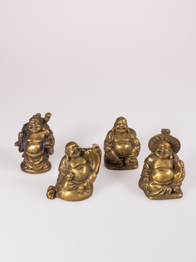 Buddhafigur verschiedene Designs, ca. 5cm hoch