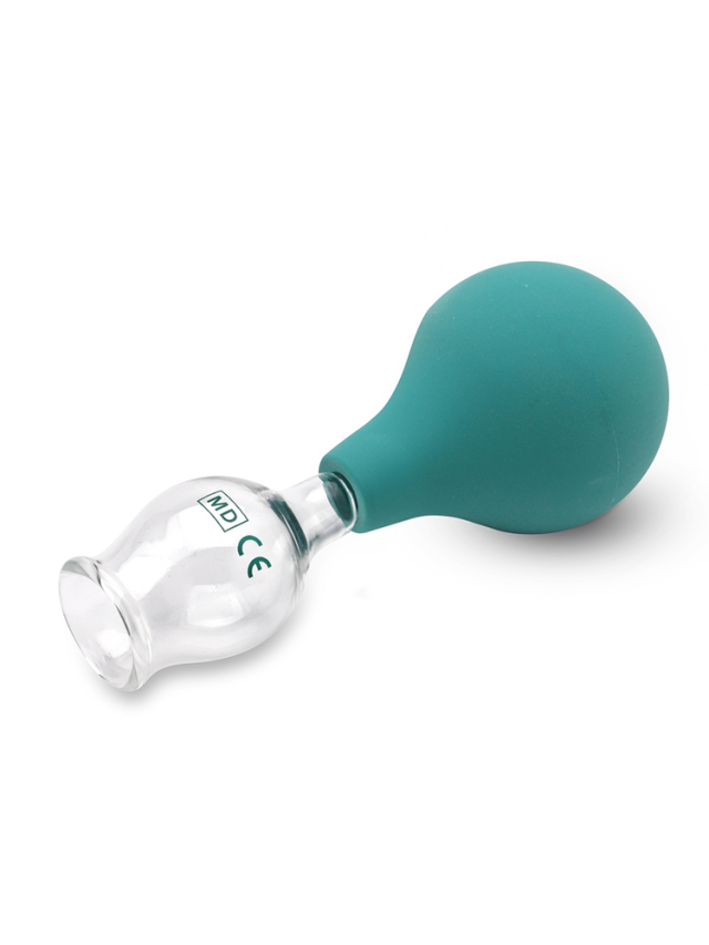 1,5 cm Mini Duranschröpfglas mit Saugball