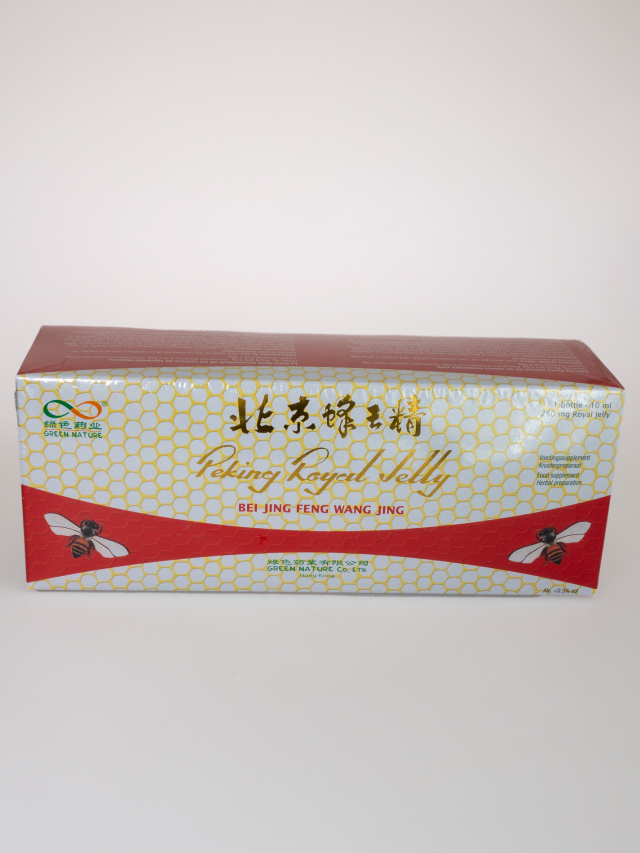 Peking Royal Jelly, 10ml x 30 Fläschchen. Bei Jing Feng Wang Jing
