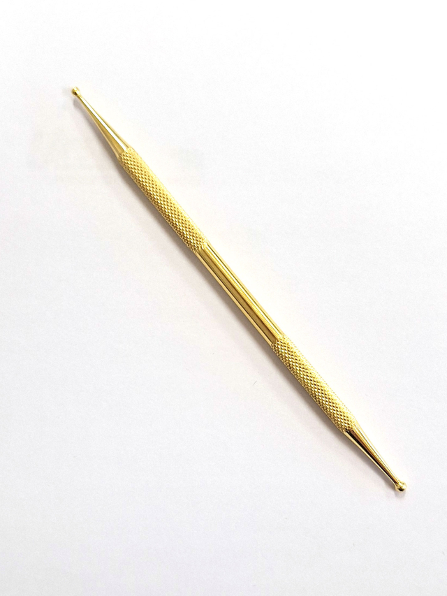 Akupunktur Stäbchen gold-beschichtet 14,5 cm