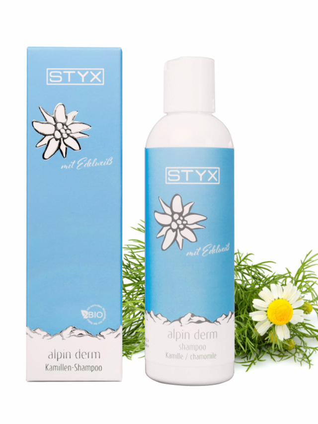 Alpin Derm Kamillen-Shampoo mit Edelweiß 200 ml