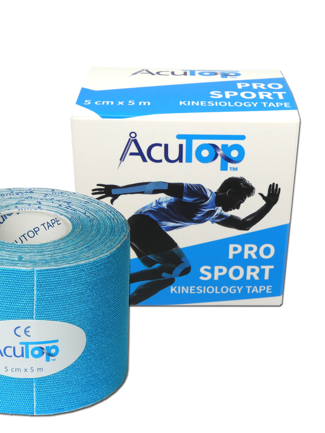 AcuTop Pro Sport Tape, blau, 5cm breit und 5 Meter lang