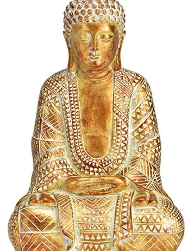 Buddha gold ca. 24 cm