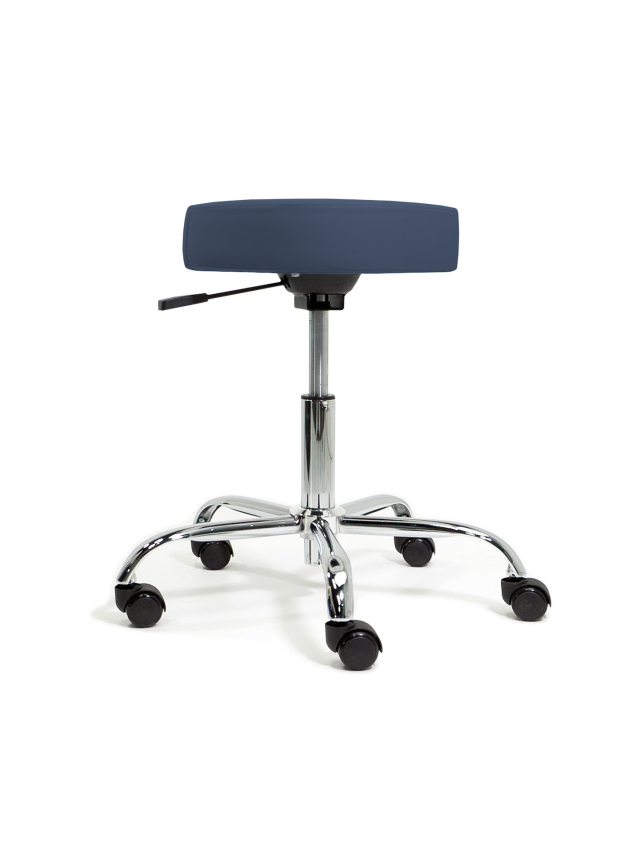 Rollhocker ohne Lehne Nachtblau/Mystic Blue