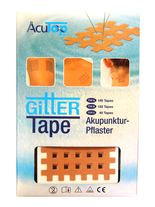 6 x 40 Stück AcuTop Gitter Tape 5 x 4,5 cm