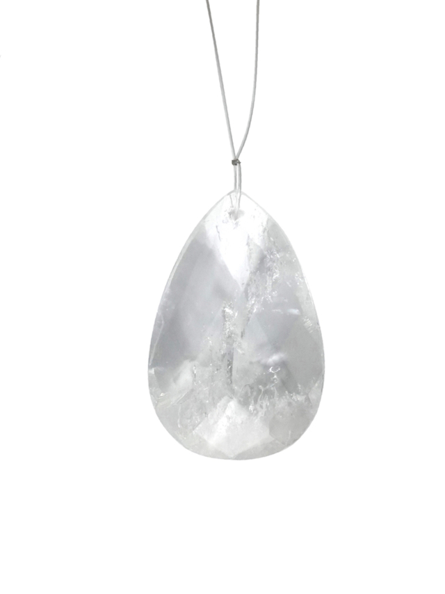 Lichtkristall Tropfen, 4,5cm