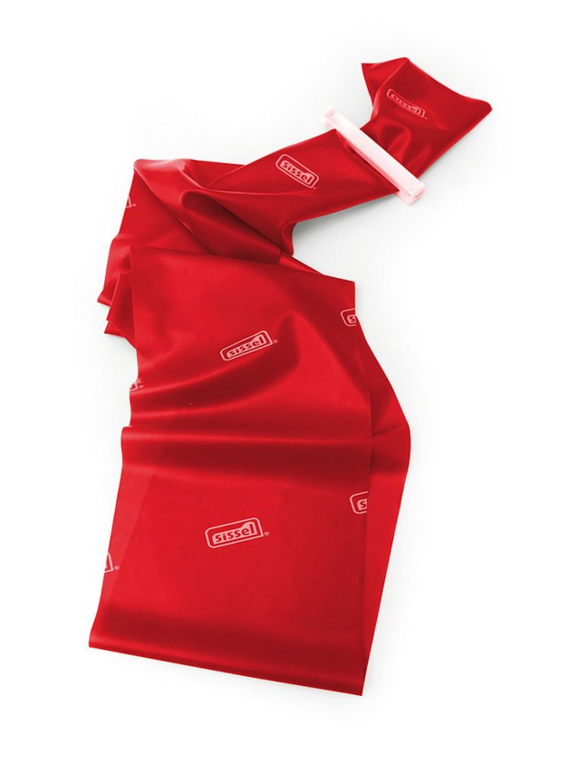 SISSEL Fitband Plus 2 m x 7,5 cm, rot (mittel)