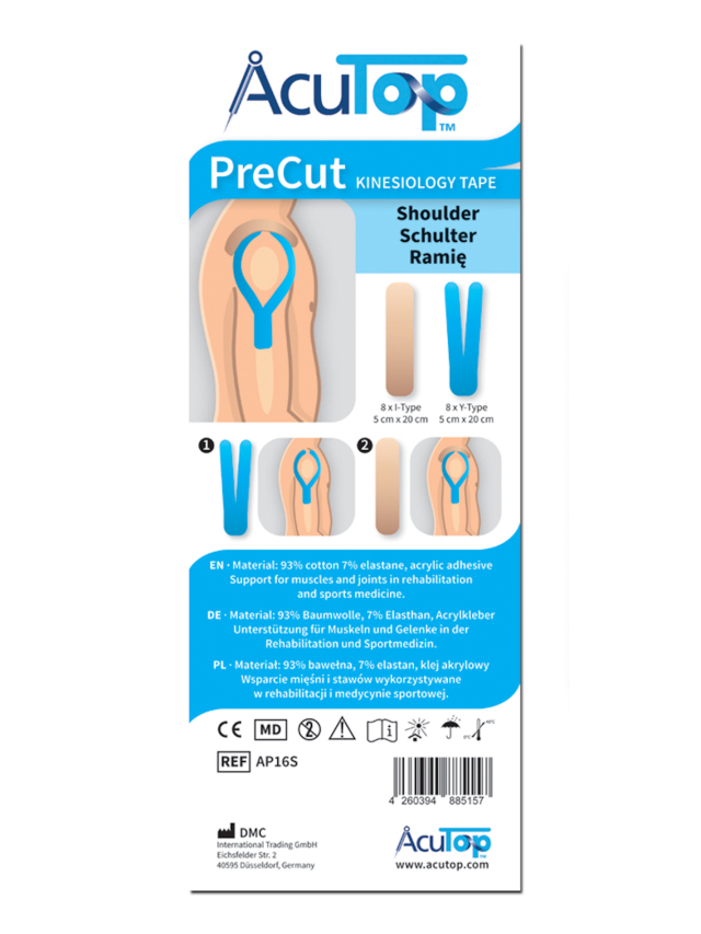 Acu Top Precut Kinesiology Tape, Schulter