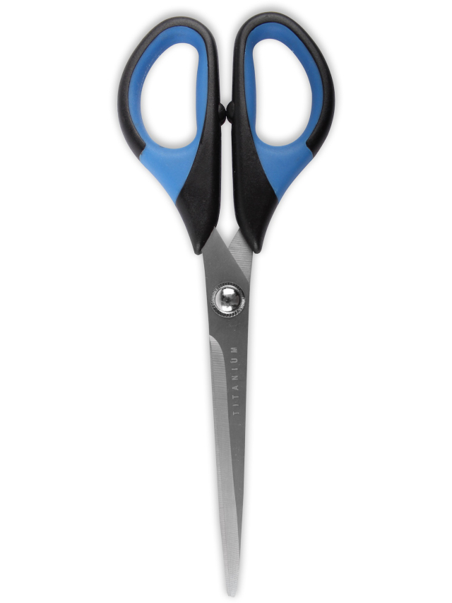 Aku-Taping Schere. Titanium beschichtet
