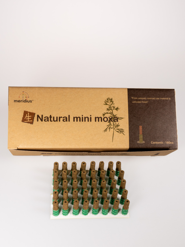 Koreanische Moxakegel (Grün) 180 Stück - Natural mini Moxa
