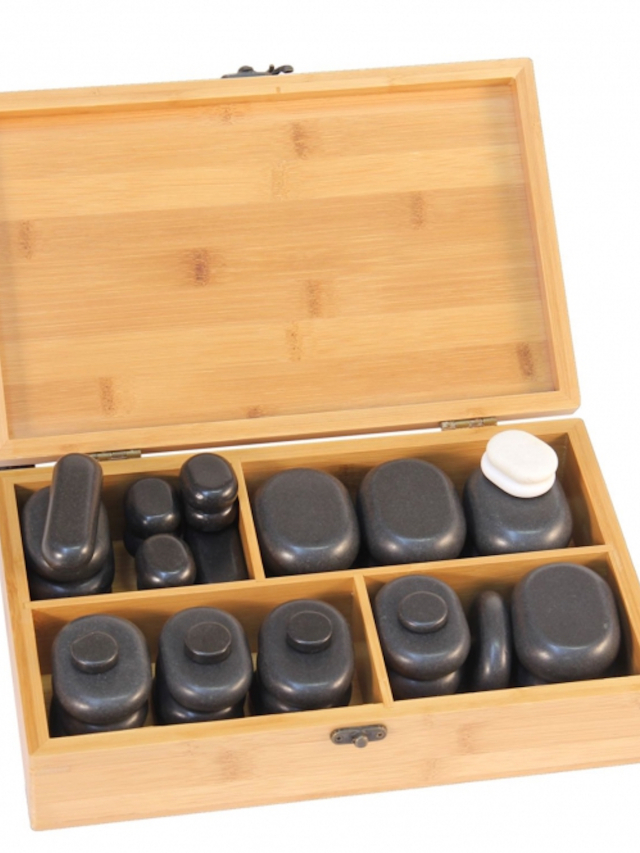 Hot Stone Set, 40 Stück