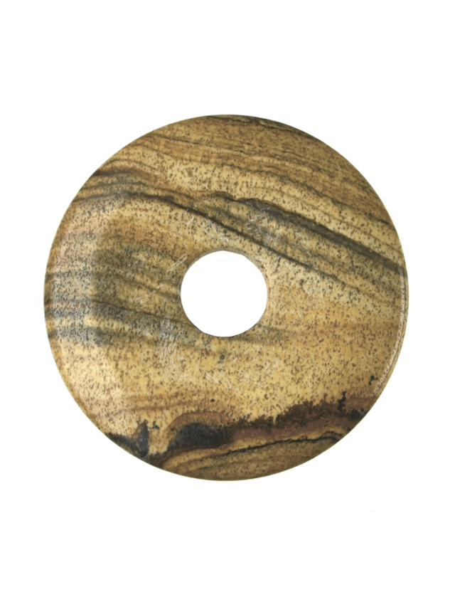 Donut Jaspis (Landschaft), 30mm