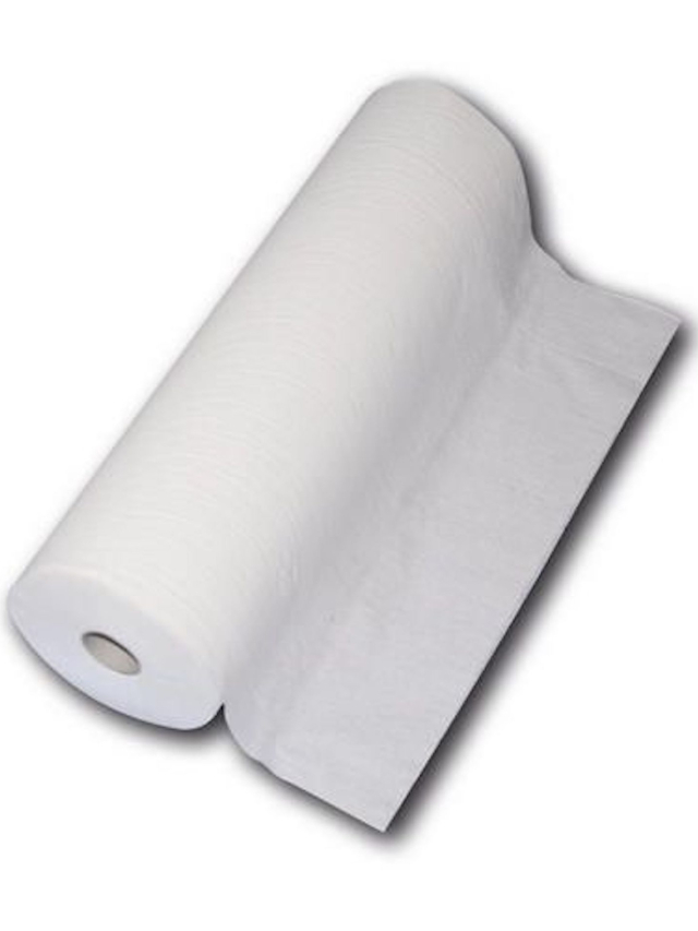 9 Rollen 55cm x 50 Meter Abdeckrolle aus Zellstoff, 2 lagig, Einmalauflagen
