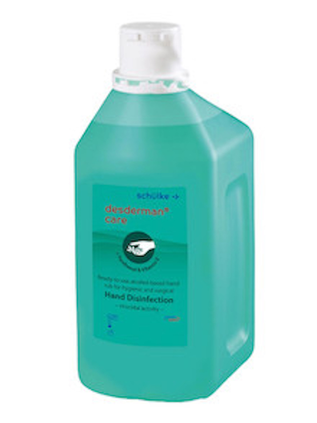 Händedesinfektion desderman Care, 1 Liter (bauchig) Flasche