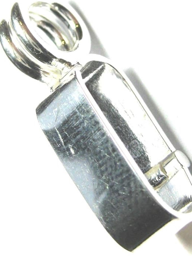 Scharnier-Clip Silber matt, für 30mm Donut