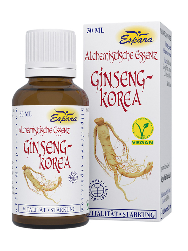 Ginseng Korea, Alchemistische Essenz, 30ml Fläschchen