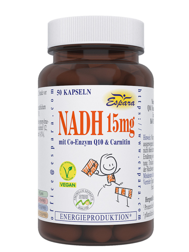 NADH-15 mg Kapseln 50Stk