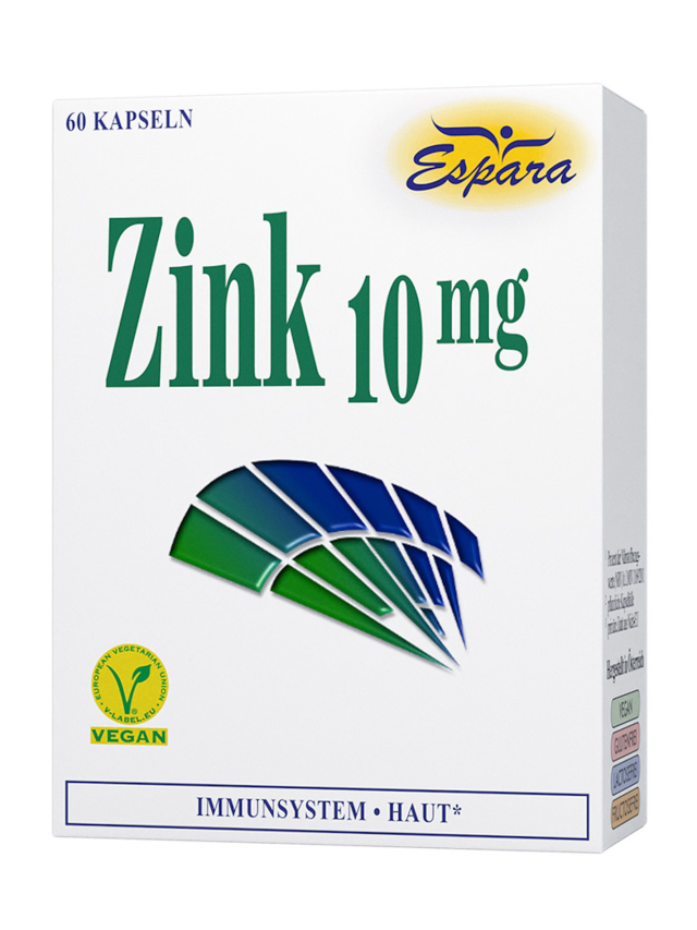 Zink-10 mg Kapseln, 60 Stück