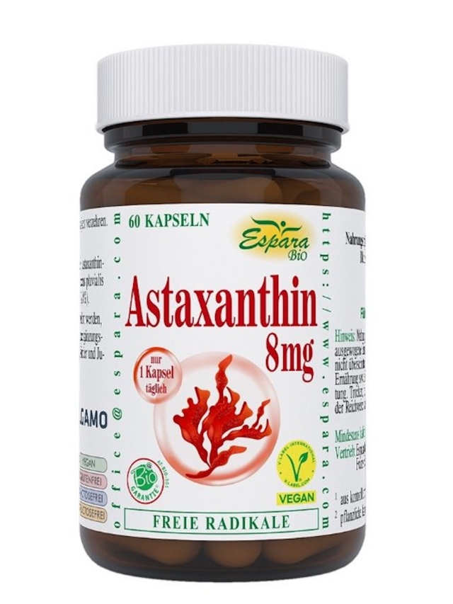 Astaxanthin Bio 60 Kapseln