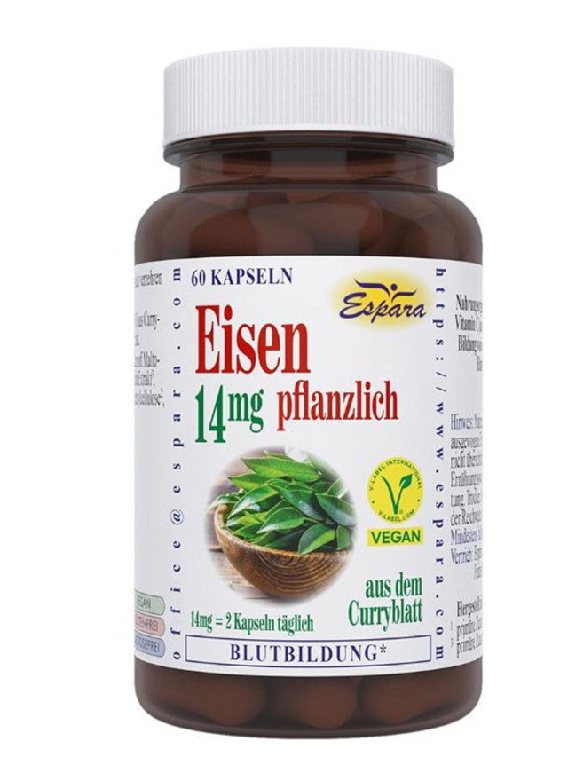 Eisen 14mg 60 Kapseln