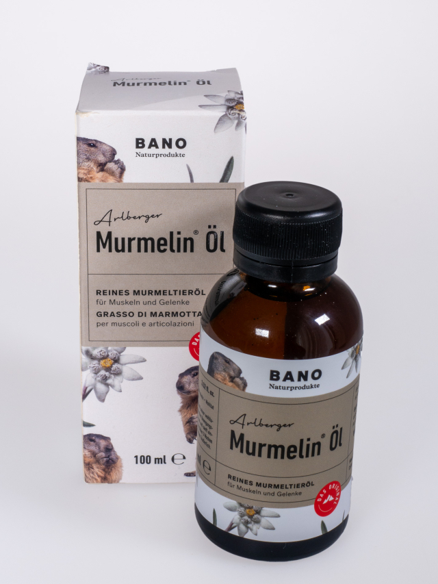 Murmelin Öl, reine Murmeltieröl, 100 ml