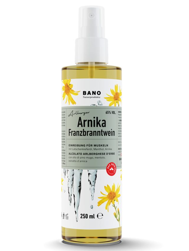 Tiroler Arnika Franzbranntwein, 250 ml