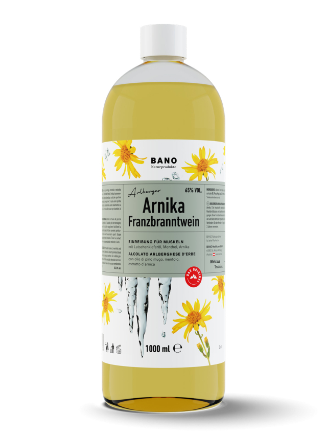 Tiroler Arnika Franzbranntwein, 1000 ml