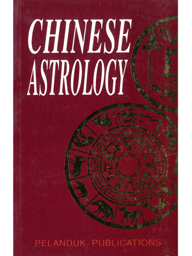 Chinese Astrology. Early Chinese Occultism