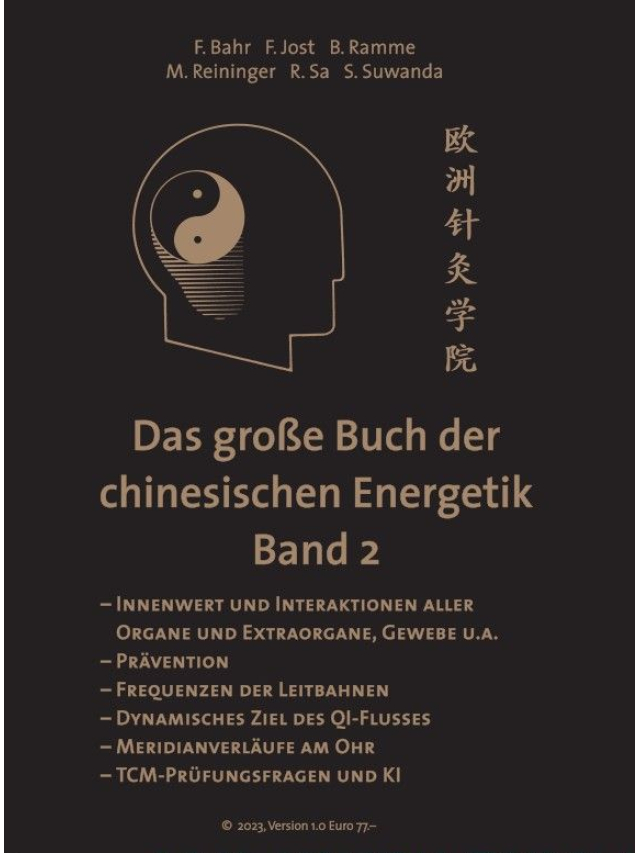 Das große Buch der chinesischen Energetik Band 2 von Dr. Bahr