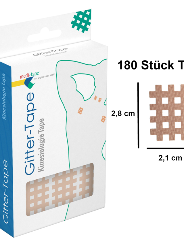 180 Stück 123 Gittertape Beige, ca. 2,8 cm zu 2,1 cm