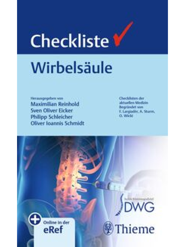 Checkliste Wirbelsäule