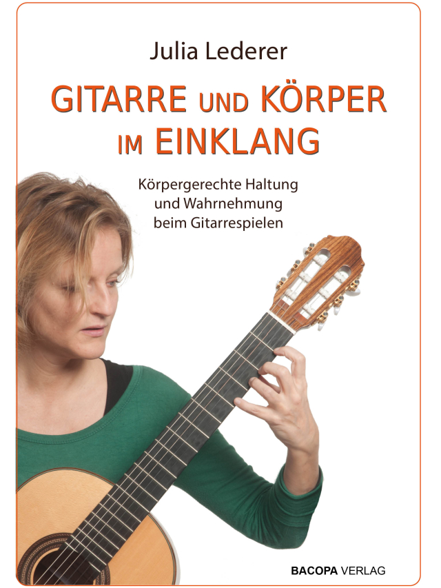 Gitarre und Körper im Einklang