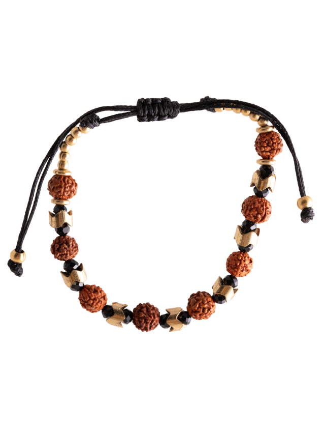 Armband mit Rudraksha Ajala