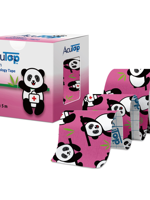 AcuTop Design Tape, Panda, Pink