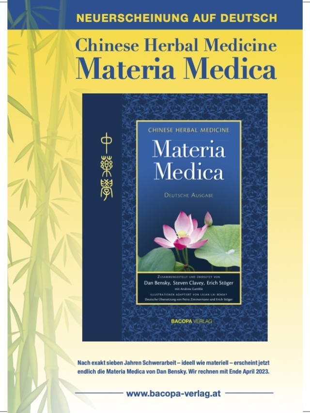 Materia Medica auf Deutsch, 4 Seiten
