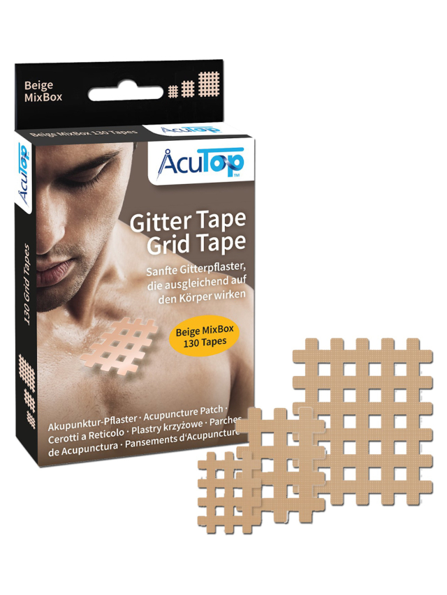 AcuTop Gitter Tape, Beige MixBox