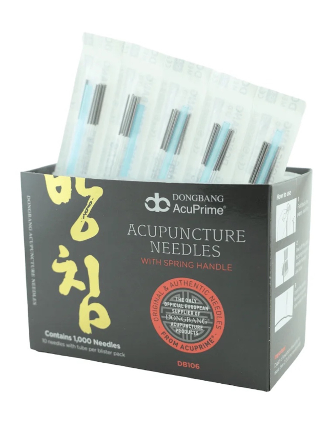 DB106 0,20 x 25mm Dongbang Akupunkturnadeln, 1000 Stück Packung, ohne Führungsrohr. Soft Needle