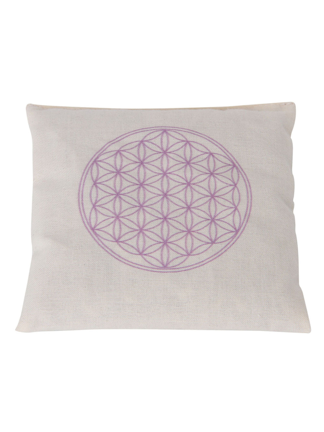 Duftkuschler Blume des Lebens lila