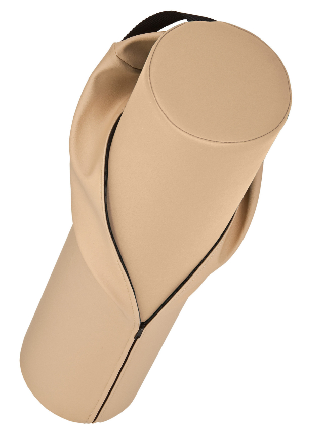 Durapolster Überzug für Rolle Beige 15 x 66 cm