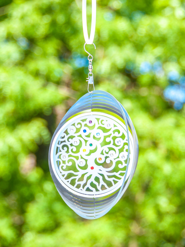 Yggdrasil - Weltenbaum Mobile 15 cm aus Edelstahl