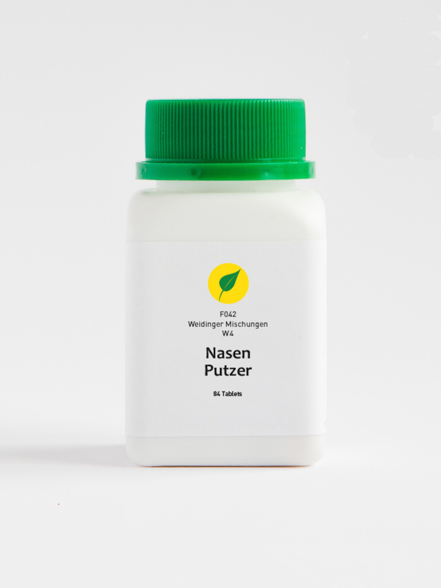 W04 Nasen-Putzer, Georg Weidinger, 84 Tabletten. Winter und Kälte und Atmung