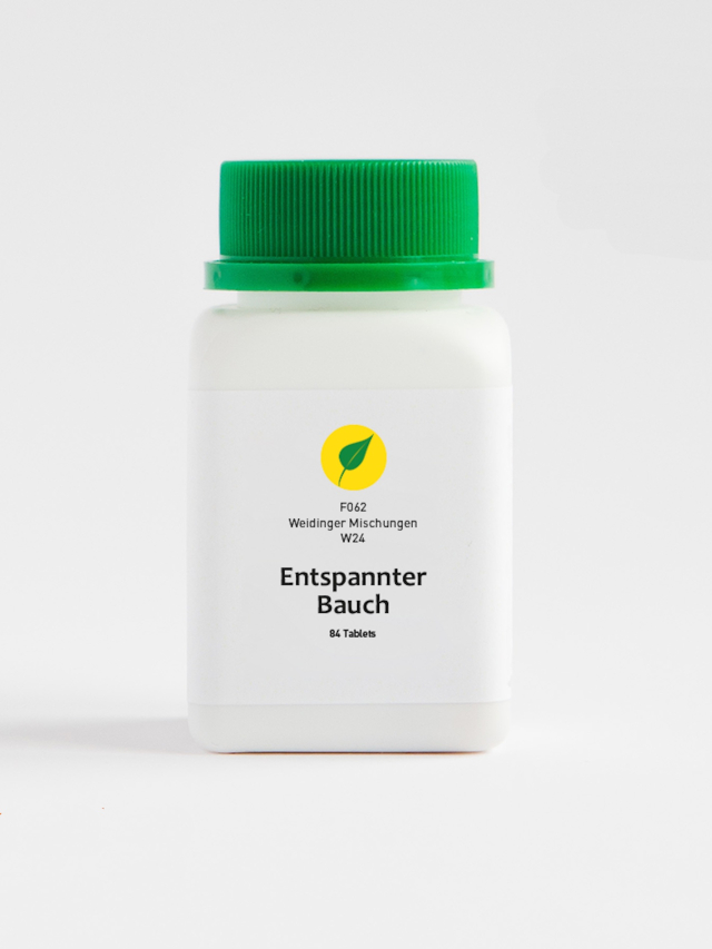 W24 Entspannter Bauch, Georg Weidinger, 84 Tabletten. Verdauung