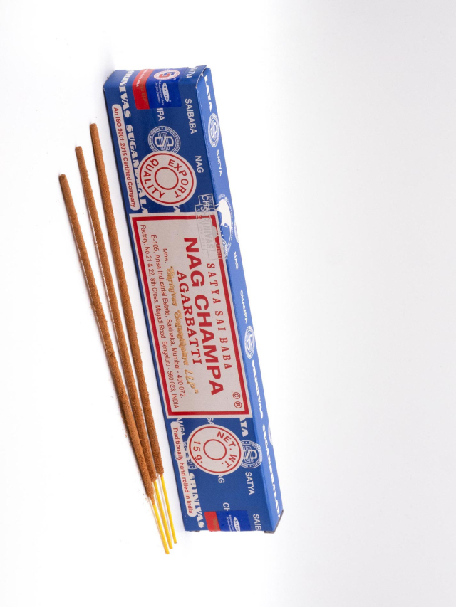 Nag Champa Sai Baba Räucherstäbchen, 15g