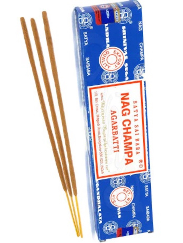 Nag Champa Sai Baba Räucherstäbchen, 40g