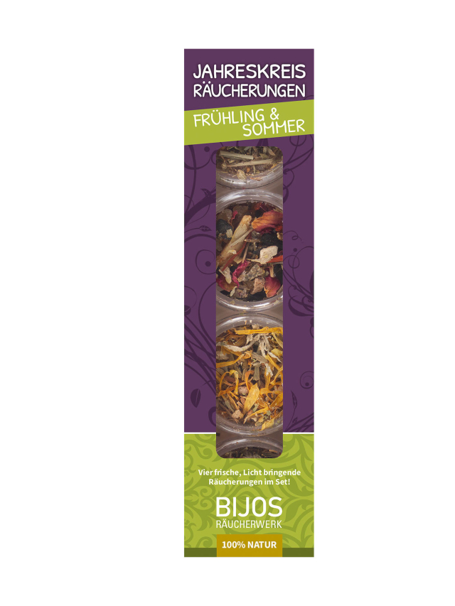 Räucherset Jahreskreis Räucherungen Frühling & Sommer
